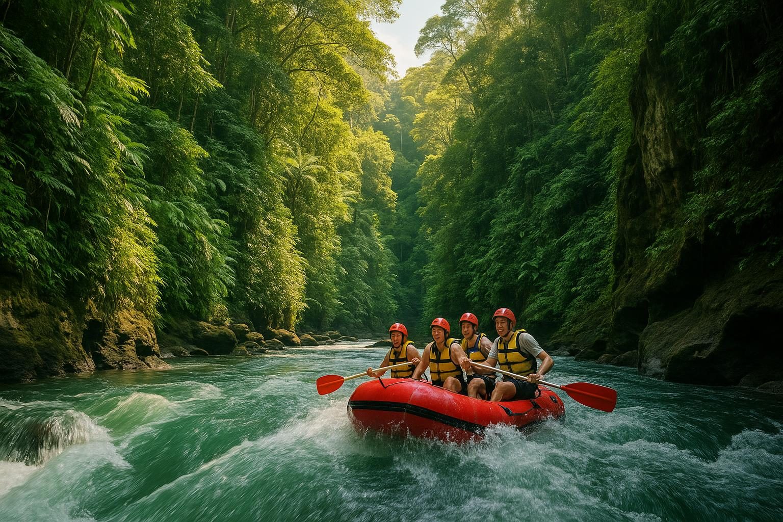 Cover for White-Water Rafting the Ayung River, Ubud