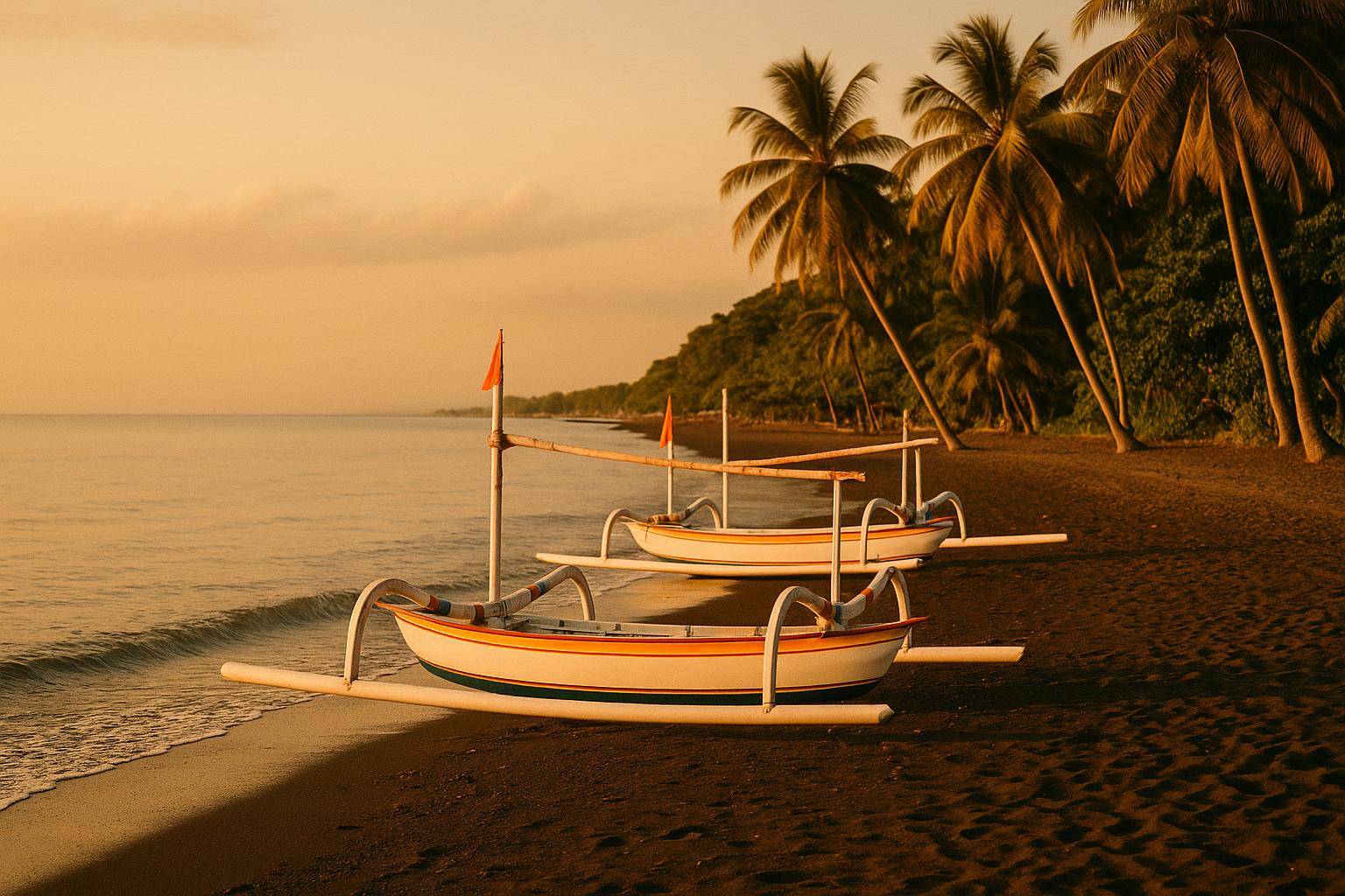 Cover image for Lovina's Black Sand Beach: Snorkelling, Jukung Rides and the Quiet North Coast