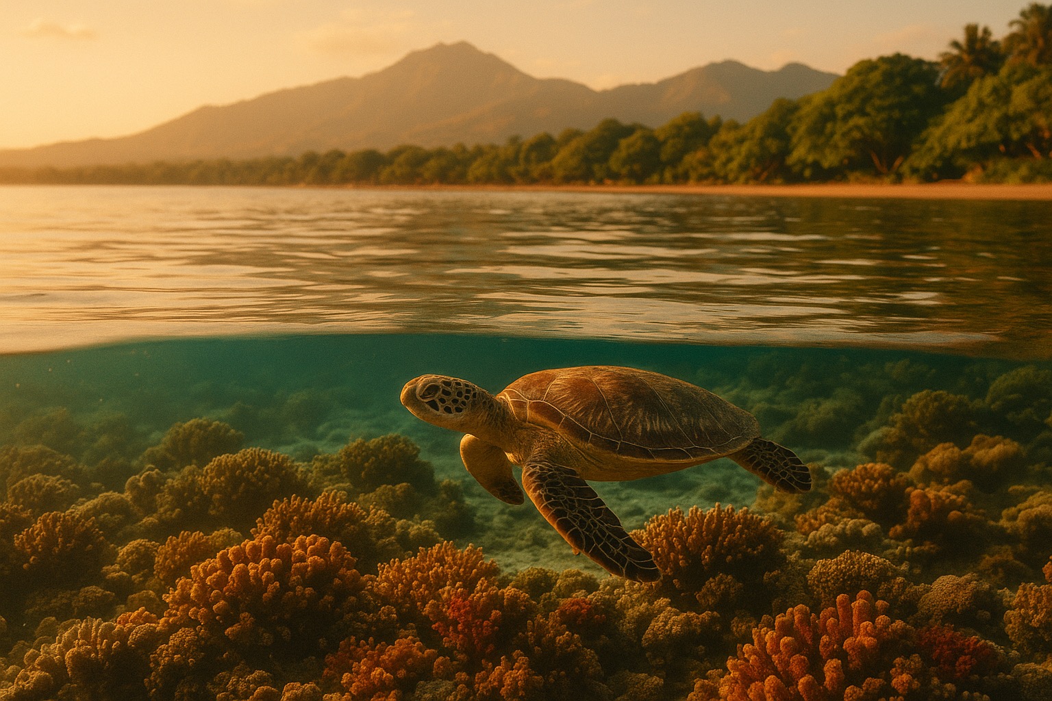 Cover image for Snorkelling in Pemuteran: Shallow Reefs, Sea Turtles and the Biorock Garden