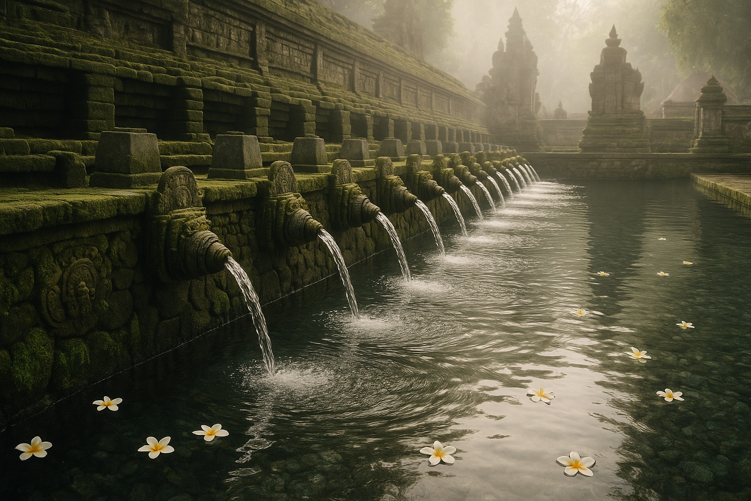 Cover image for Tirta Empul & Ubud's Water Temples: Sacred Springs, Purification & Ancient Stone
