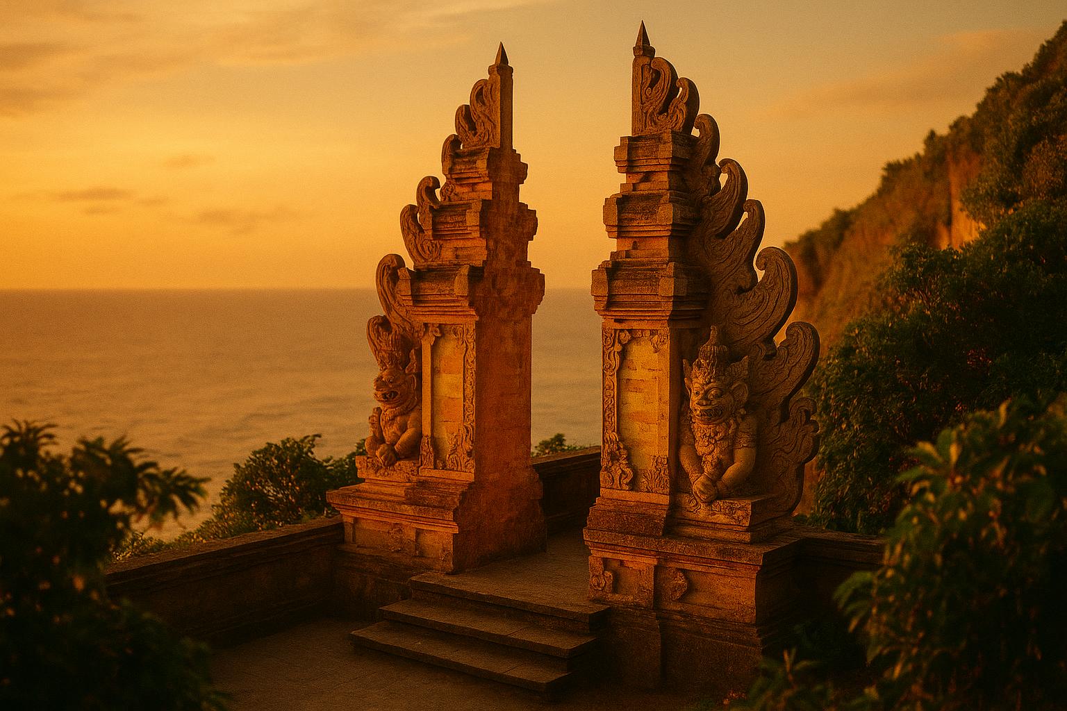 Cover image for Uluwatu Temple: Kecak Dance, Cliff Monkeys and the Most Dramatic Sunset in Bali